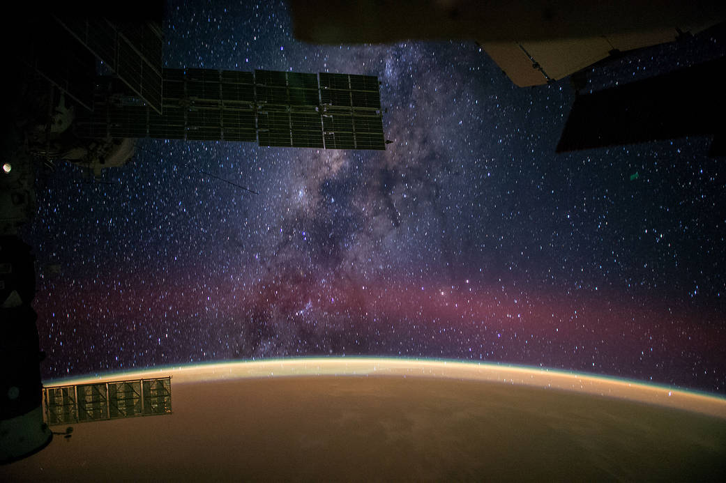 The Milky Way above Earth